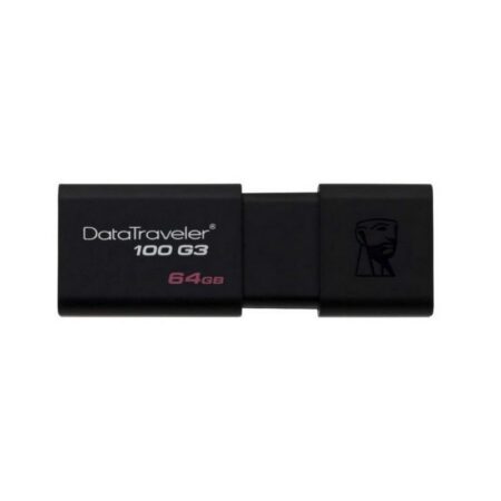 Memoria USB Kingston DataTraveler DT100G3 64GB 3.0 Negro